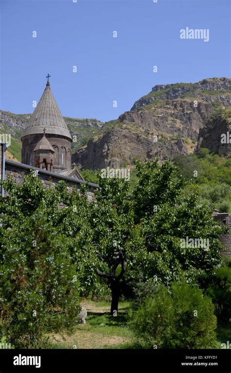 Geghard Monastery in Armenia Stock Photo - Alamy