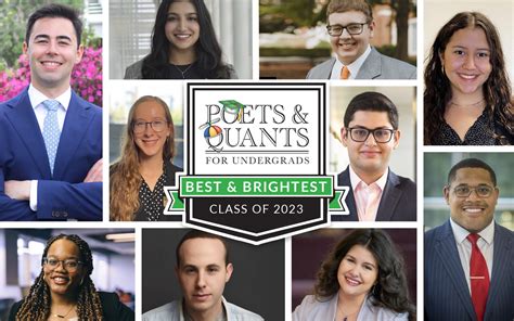 Poets&Quants For Undergrads - 100 Best & Brightest Undergraduate Business Majors Of 2023