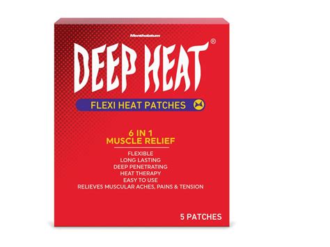 Deep Heat Pain Relief Patch 5PC | Shop Today. Get it Tomorrow! | takealot.com