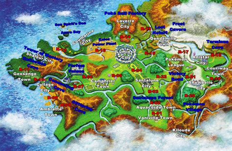 Regions of the Pokemon World