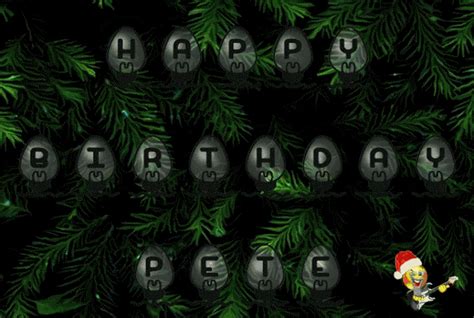 Happy Birthday Pete GIF - Happy Birthday Pete Lights - Discover & Share ...