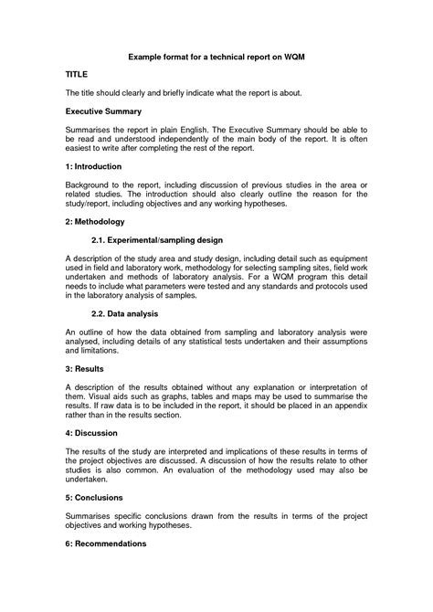 Technical Report Writing - 5+ Examples, Format, Word, pages, Pdf