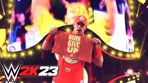 WWE 2K23 John Cena '14 Entrance ! 🔥 - YouTube