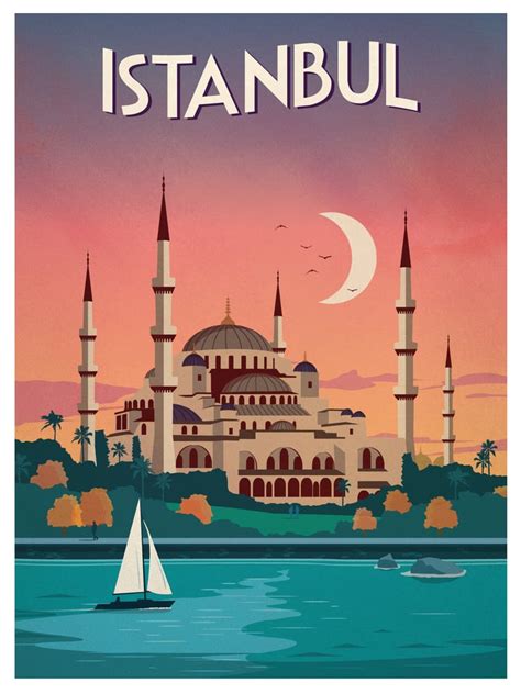 IdeaStorm Studio Store — Vintage Istanbul Poster