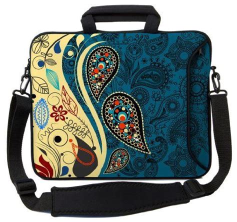 Designer Sleeves Paisley Fashion Executive Case for 17-Inch Laptop ...