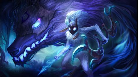 Kindred splash fan art by me. It took me 6 months to draw it :'D : r/Kindred