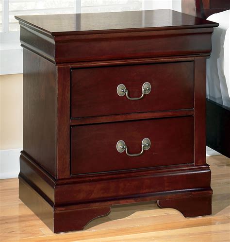 Signature Design by Ashley Alisdair Louis Philippe 2-Drawer Nightstand | Standard Furniture ...