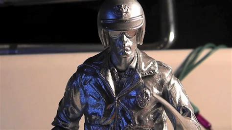 NECA: Terminator 2 T-1000 Helicopter Breach Custom Figure Repaint (Motorcycle Cop:Liquid metal ...