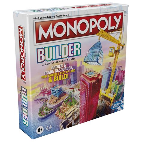 Monopoly Builder Strategy Board Game Family Fun