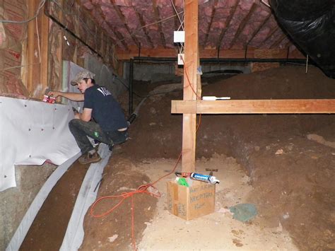 Crawl Space Repair - Tigard, OR Crawl Space Repair - Regimbald work in progress