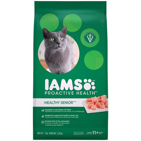 Iams ProActive Health Chicken Senior Dry Cat Food, 7 lbs. | Petco ...