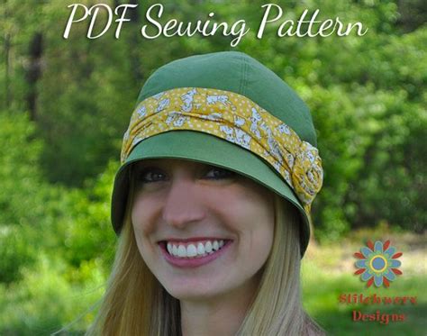 S110ADLT Azalea Hat PDF Sewing Pattern Cloche by StitchwerxDesigns, $6. ...