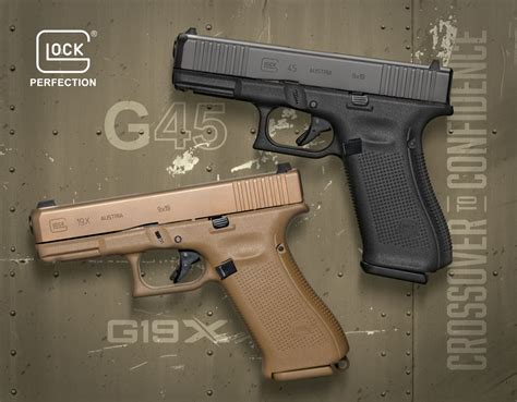 Glock 19x vs. Glock 45 : Glocks