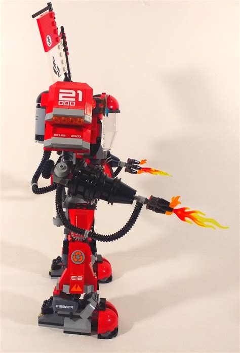 AnJ's Brick Blog: Lego Ninjago Movie Kai's Fire Mech (70615) Review