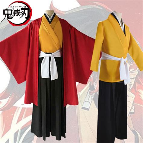 Demon Slayer Tsugikuni Yoriichi Cosplay Costumes Kimetsu No Yaiba Suns ...