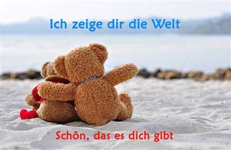 Ich zeige dir die Welt | Teddy bear images, Teddy day, Cute teddy bears