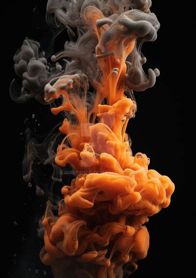 The digital art of the black smoke by AiArtShop on DeviantArt