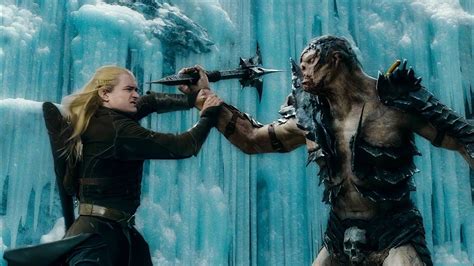 Legolas Battles Bolg - Extended Fight - The Hobbit: Battle of the Five Armies (2014) Movie Clip ...