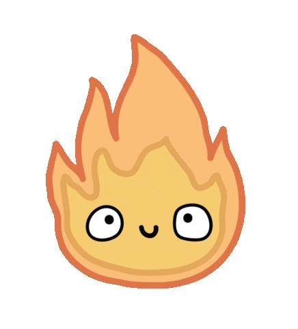 Studio Ghibli Burn Sticker by TeaBag - Find & Share on GIPHY | Notions, Cute gif, Icon gif