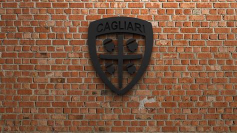 Cagliari Calcio Logo - 3D Print Model by waelmoussa