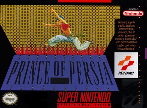 Prince of Persia SNES Super Nintendo