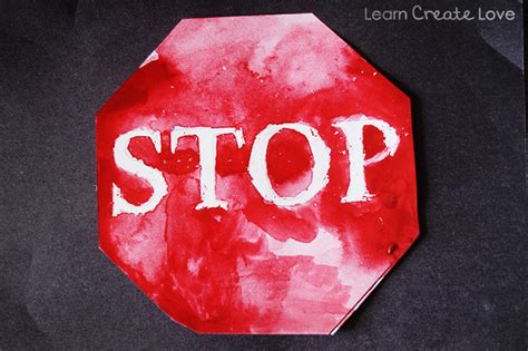 Stop Sign & Stoplight Crafts