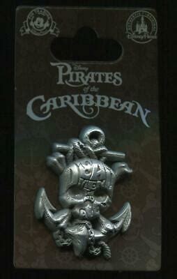 Pirates of the Caribbean Ships Anchor with Skull Disney Pin 122239 ...