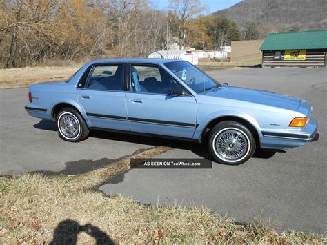 1990 Buick Century Custom Sedan 4 - Door 3. 3l