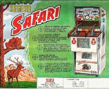 Safari de Segasa - Máquina recreativa