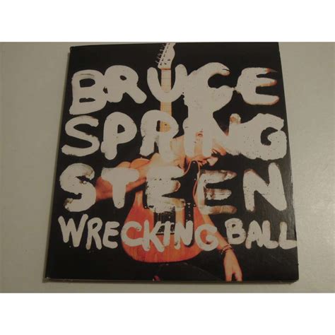 Wrecking ball by Bruce Springsteen, CD with pitouille - Ref:118553149