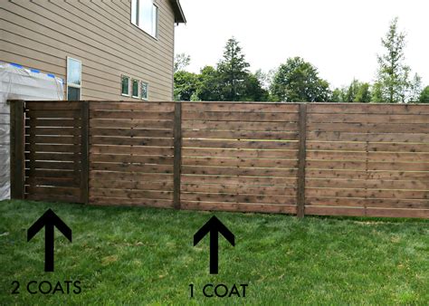 Tips For Staining A Fence - Taryn Whiteaker Designs | Fence stain, Cedar fence stain, Wood fence