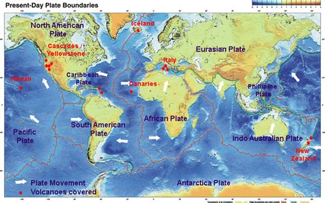 28 Map Of The World's Volcanoes - Maps Online For You