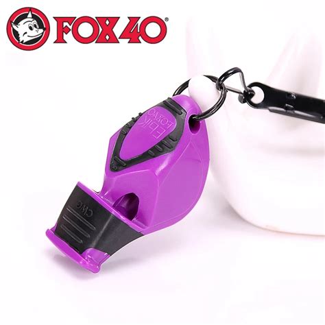 FOX40 professional soccer football referee Whistle with lanyard ...