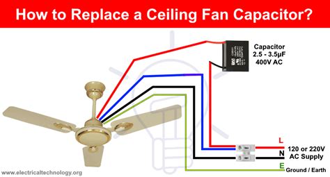 How To Tell If Ceiling Fan Capacitor Is Bad - Ceiling Light Ideas