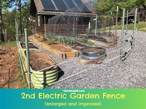 Solar & Electric Garden Fence Kit to Protect Your Crops from Critters