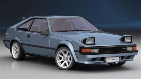 Toyota Celica Supra 1984 3D Model $119 - .max .unknown .dwg .fbx .obj - Free3D