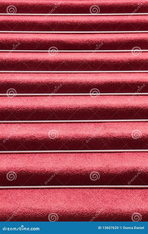 Red carpet on stairs stock photo. Image of lines, classic - 13607620