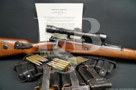 WWII German K98 Sniper 8mm Mauser Scope Bring Back Rifle Bolt Action C&R | Lock, Stock & Barrel