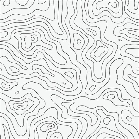 Plain Topographic Map Wallpaper 452 Non-Woven Wallpaper | Etsy in 2021 | Seamless pattern vector ...