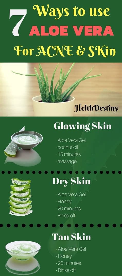 Aloe Vera benefits for skin and how to use it | Top 7 | HelthDestiny | Aloe vera skin care, Aloe ...