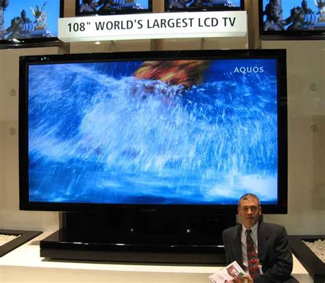 World's Largest LCD TV – 108 Inch - TFOT