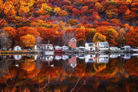 Autumn reflections (Shelton, Connecticut) by Jason Hagani on 500px ...