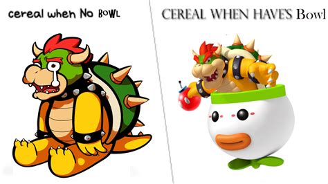 bowl | Cereal When Haves Milk | Know Your Meme