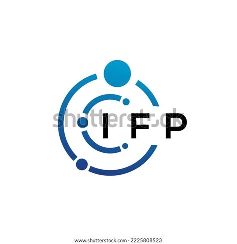 Ifp Letter Technology Logo Design On Stock Vector (Royalty Free ...