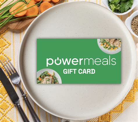 Food Delivery Gift Cards — Give The Gift Of Good Food | Powermeals