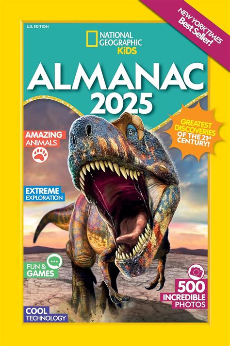 Amazon | National Geographic Kids Almanac 2025 | Kids, National ...