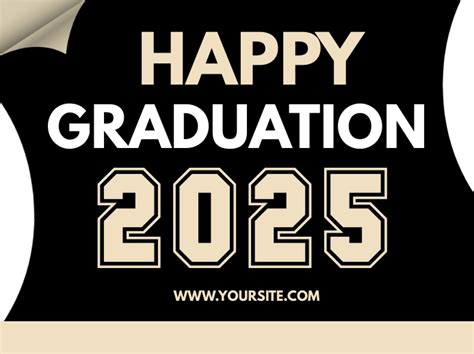 Graduation yard sign Template | PosterMyWall