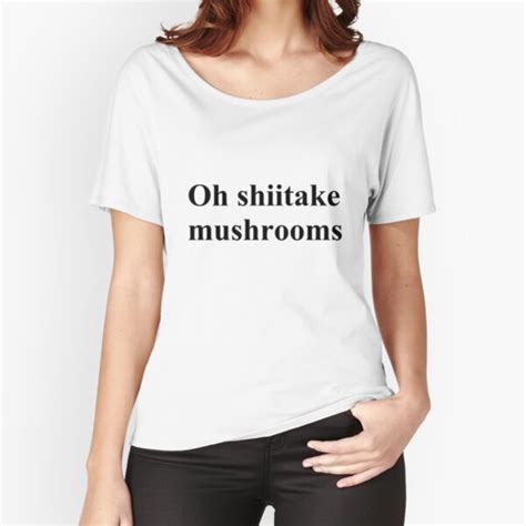 "Oh Shiitake Mushrooms" T-shirt by karolinew | Redbubble