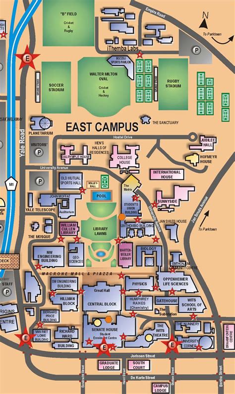 Phsc East Campus Map