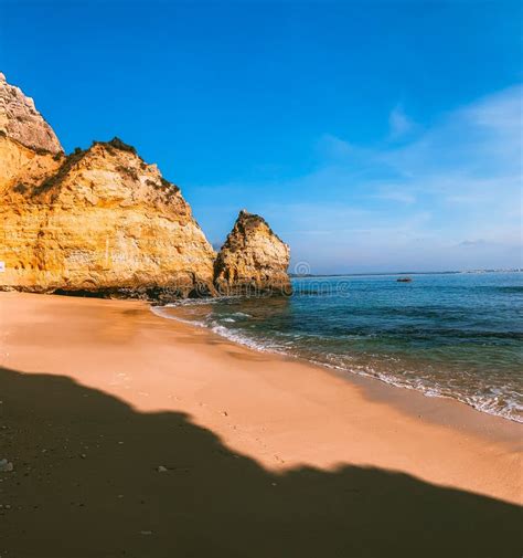 Algarve Coast and Beaches in Portugal Stock Photo - Image of cliff, coast: 175029610